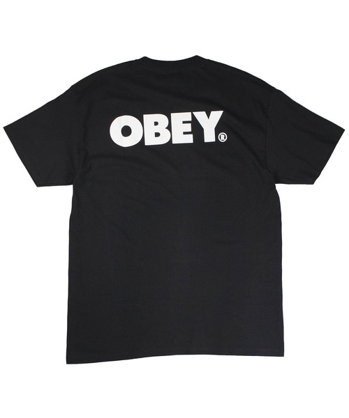 OBEY(オベイ)の「【T18】【OBEY/オベイ】OBEY BOLD T-SHIRT(Tシャツ/カットソー・レディース・ブラック/ホワイト・X-LARGE/MEDIUM/LARGE)」の1枚目の写真