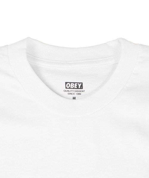 OBEY(オベイ)の「【T18】【OBEY/オベイ】OBEY BOLD T-SHIRT(Tシャツ/カットソー・レディース・ブラック/ホワイト・X-LARGE/MEDIUM/LARGE)」の14枚目の写真