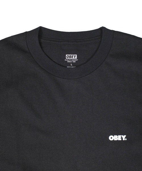 OBEY(オベイ)の「【T18】【OBEY/オベイ】OBEY BOLD T-SHIRT(Tシャツ/カットソー・レディース・ブラック/ホワイト・X-LARGE/MEDIUM/LARGE)」の7枚目の写真