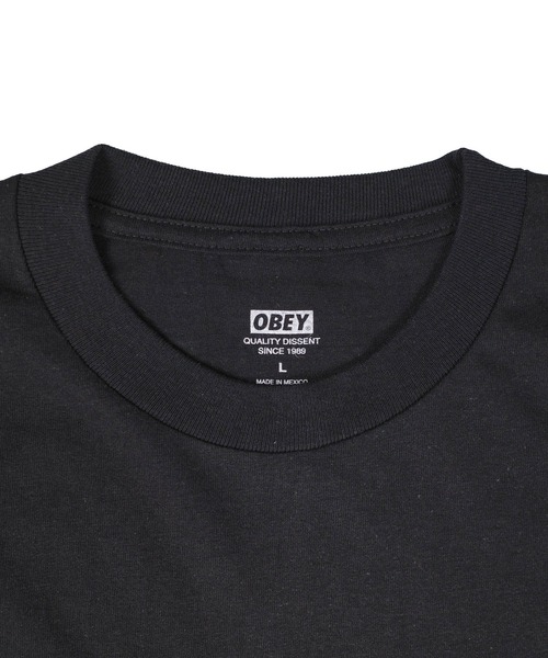 OBEY(オベイ)の「【T18】【OBEY/オベイ】OBEY BOLD T-SHIRT(Tシャツ/カットソー・レディース・ブラック/ホワイト・X-LARGE/MEDIUM/LARGE)」の5枚目の写真