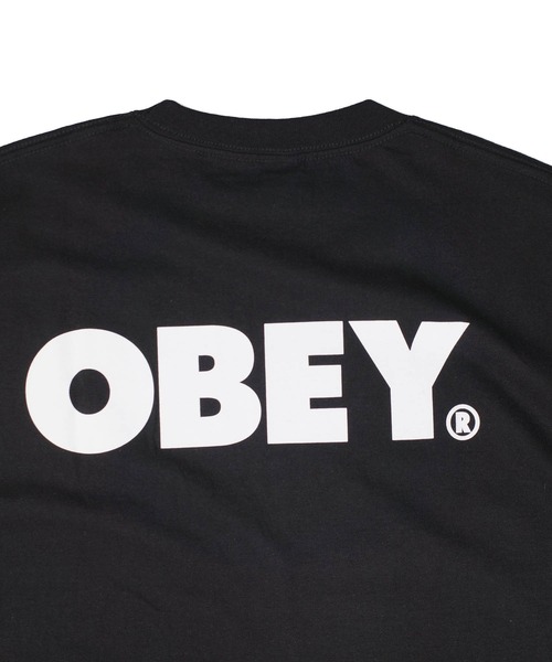 OBEY(オベイ)の「【T18】【OBEY/オベイ】OBEY BOLD T-SHIRT(Tシャツ/カットソー・レディース・ブラック/ホワイト・X-LARGE/MEDIUM/LARGE)」の4枚目の写真