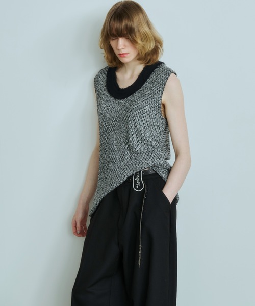 OPULENCE(オーピュレンス)の「Flower Loop ワイドカルゼパンツ(その他パンツ・レディース・カーキ/アイボリー/ブラック・FREE)」の14枚目の写真