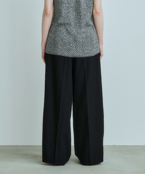 OPULENCE(オーピュレンス)の「Flower Loop ワイドカルゼパンツ(その他パンツ・レディース・カーキ/アイボリー/ブラック・FREE)」の13枚目の写真