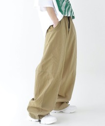 minsobi | ビッグポケットバルーンパンツ コットンパンツ カーゴパンツ(カーゴパンツ)