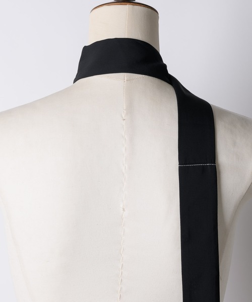 GIUNON(ジウノン)の「logo stitch bowtie / ロゴステッチボウタイ(ストール/ショール・レディース・ブラック・FREE)」の17枚目の写真