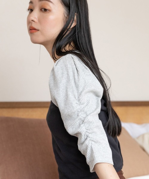 LOWRYS FARM（ローリーズファーム）の「マルチＷＡＹビスチェ　903945（ベスト・レディース・グレー/アイボリー/ブラック・FREE）」の14枚目の写真