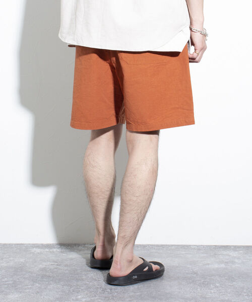 GEVACO（ゲバコ）の「【GEVACO/ゲバコ】ライトキャンバス イージーショーツ ショートパンツ（その他パンツ・メンズ・オレンジ/ベージュ/チャコールグレー/ブラック/グレイッシュブルー・M/L）」の7枚目の写真