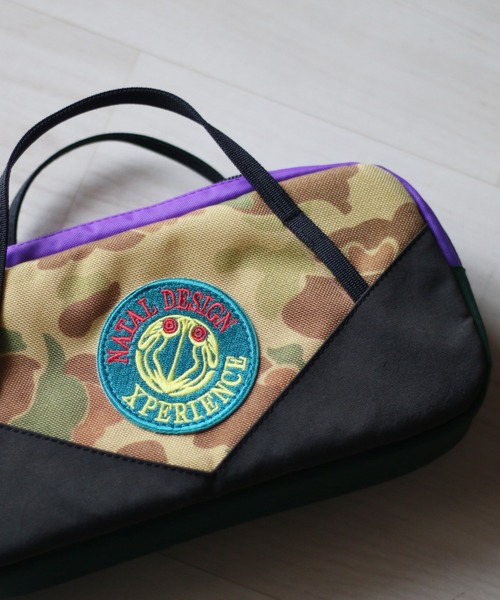 NATAL DESIGN（ネイタルデザイン）の「GAMEHOLIC CLUTCH（クラッチバッグ・メンズ・ストライプ/カモフラージュ・FREE）」の3枚目の写真