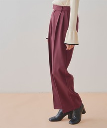 titivate | ツータックセンタープレスワイドパンツ(その他パンツ)