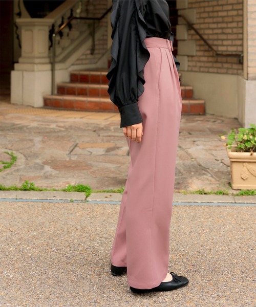 パンツ Templa nude:masahiko maruyama - Patched Drop-Crotch 2Tuck Pants