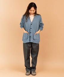 gym master | 10.3ozピグメントスウェットVカーデ(カーディガン/ボレロ)