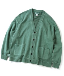 10.3ozピグメントスウェットVカーデ
