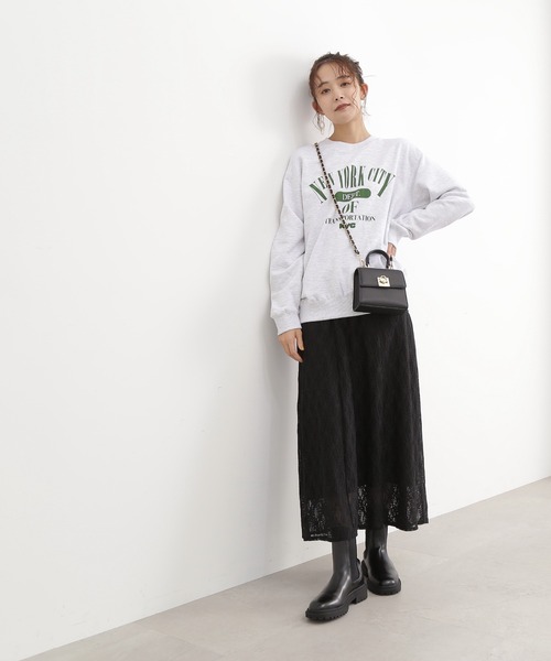 N.(N. Natural Beauty Basic)(エヌエヌナチュラルビューティーベーシック)の「【S Size Line】◆レースロングスカート(スカート・レディース・ライトグレー/ブラック/ブルー・SMALL/MEDIUM)」の20枚目の写真