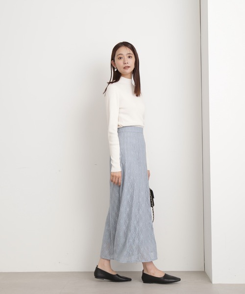 N.(N. Natural Beauty Basic)(エヌエヌナチュラルビューティーベーシック)の「【S Size Line】◆レースロングスカート(スカート・レディース・ライトグレー/ブラック/ブルー・SMALL/MEDIUM)」の15枚目の写真