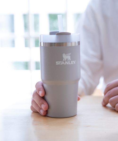 STANLEY（スタンレー）の「【STANLEY】スタンレー H2.0 真空スリムクエンチャー 0.6L（グラス/マグカップ/タンブラー・レディース・グリーン/ブラック/シルバー/チャコールグレー/ピンク/クリーム/グレー/グリーン系その他/グレー系その他/ホワイト/ライトイエロー/ベビーピンク/ライラック/ライトグリーン/クリアブラック/アイボリー・FREE）」の7枚目の写真