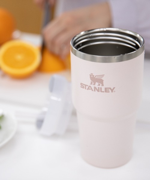 STANLEY（スタンレー）の「【STANLEY】スタンレー H2.0 真空スリムクエンチャー 0.6L（グラス/マグカップ/タンブラー・レディース・グリーン/ブラック/シルバー/チャコールグレー/ピンク/クリーム/グレー/グリーン系その他/グレー系その他/ホワイト/ライトイエロー/ベビーピンク/ライラック/ライトグリーン/クリアブラック/アイボリー・FREE）」の14枚目の写真