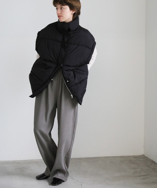 select MOCA（セレクトモカ）の「ピーチスキンリラックスイージーパンツ（その他パンツ・レディース・グレー/スミクロ/アイボリー・FREE）」の11枚目の写真