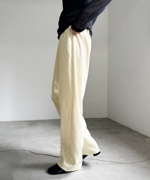 select MOCA（セレクトモカ）の「ピーチスキンリラックスイージーパンツ（その他パンツ・レディース・グレー/スミクロ/アイボリー・FREE）」の16枚目の写真