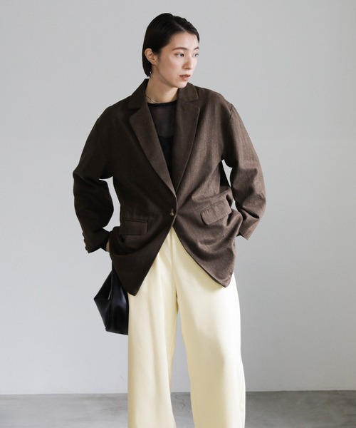 select MOCA（セレクトモカ）の「ピーチスキンリラックスイージーパンツ（その他パンツ・レディース・グレー/スミクロ/アイボリー・FREE）」の17枚目の写真