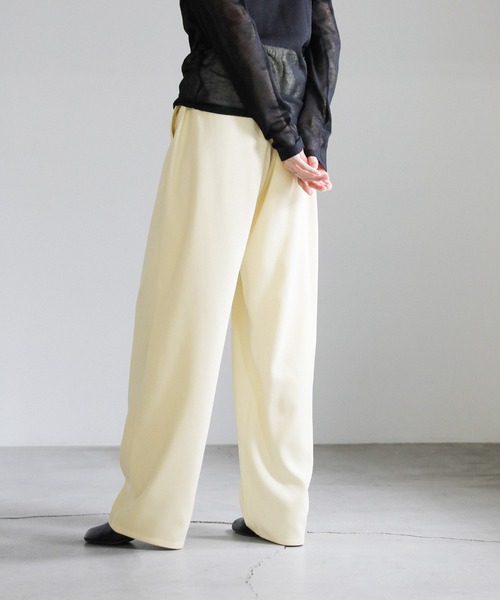 select MOCA（セレクトモカ）の「ピーチスキンリラックスイージーパンツ（その他パンツ・レディース・グレー/スミクロ/アイボリー・FREE）」の20枚目の写真