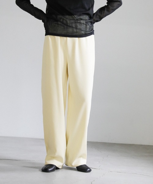 select MOCA（セレクトモカ）の「ピーチスキンリラックスイージーパンツ（その他パンツ・レディース・グレー/スミクロ/アイボリー・FREE）」の18枚目の写真