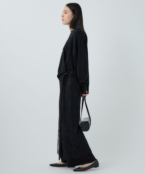 Chaos（カオス）の「Chaos(カオス)/◇佐藤佳菜子さんYouTube紹介◇　レニーリバーパンツ 　◆セットアップ可◆（その他パンツ・レディース・サックスブルー/モカ/アイボリー/チャコール/ブラック/ダークブラウン・FREE）」の10枚目の写真