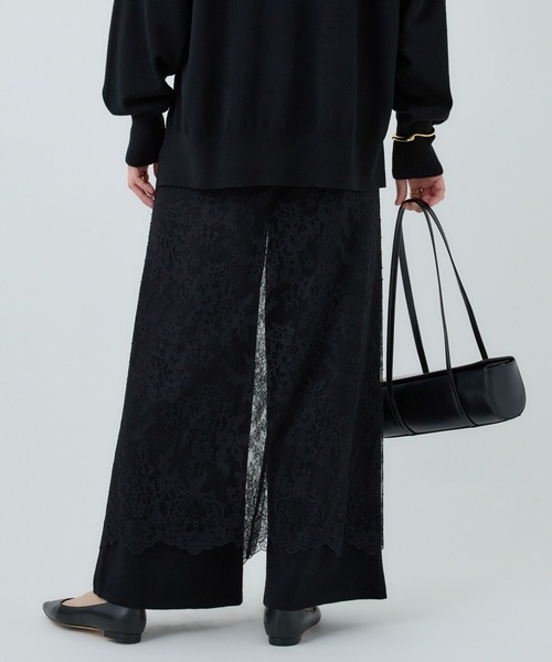 Chaos（カオス）の「Chaos(カオス)/◇佐藤佳菜子さんYouTube紹介◇　レニーリバーパンツ 　◆セットアップ可◆（その他パンツ・レディース・サックスブルー/モカ/アイボリー/チャコール/ブラック/ダークブラウン・FREE）」の14枚目の写真