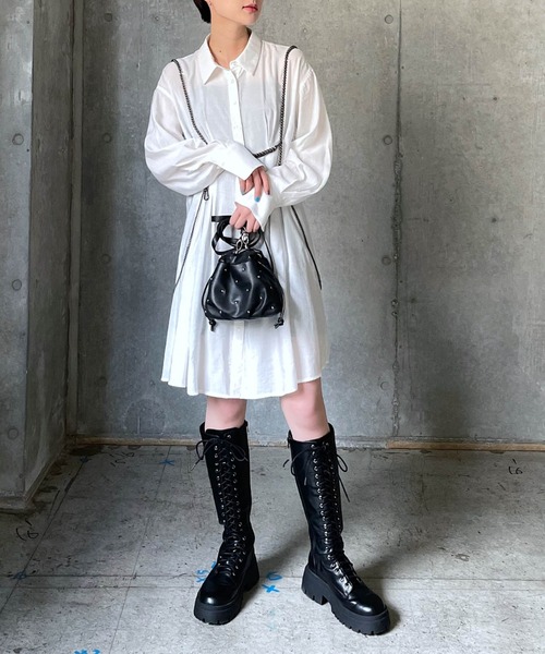 PAGEBOY（ページボーイ）の「ボールチェーンハーネス（サスペンダー・レディース・ブラック・FREE）」の3枚目の写真