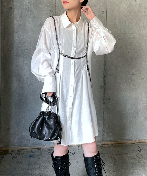 PAGEBOY（ページボーイ）の「ボールチェーンハーネス（サスペンダー・レディース・ブラック・FREE）」の5枚目の写真