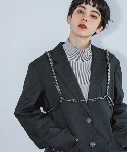 PAGEBOY（ページボーイ）の「ボールチェーンハーネス（サスペンダー・レディース・ブラック・FREE）」の12枚目の写真