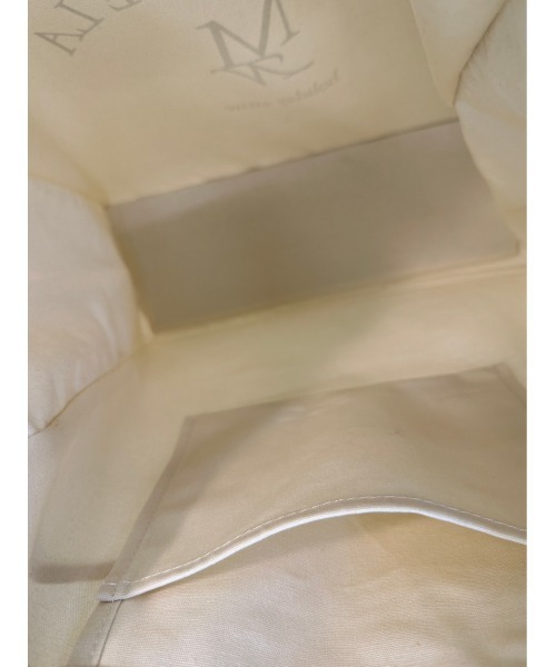 mellowneon(メロウネオン)の「A4カラーリボントートバッグ/キャンバストートバッグ/内ポケット有り/中敷き付き(トートバッグ・レディース・アイボリー/ブラック/ライトブルー/モカ/パープル/ミント/オレンジ/イエロー/レッド/ピンク・FREE)」の15枚目の写真