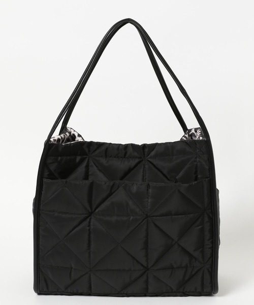 GLOBAL WORK（グローバルワーク）の「7ポケリバーシブルトート/969861（トートバッグ・レディース・オフホワイト/ブラック/ベージュ/カーキ・FREE）」の19枚目の写真