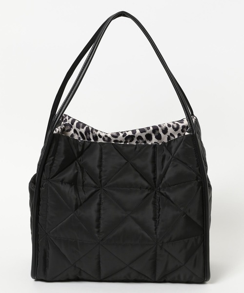 GLOBAL WORK（グローバルワーク）の「7ポケリバーシブルトート/969861（トートバッグ・レディース・オフホワイト/ブラック/ベージュ/カーキ・FREE）」の21枚目の写真