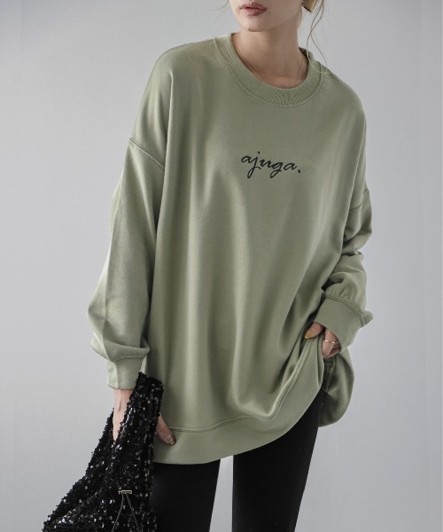 SUGAR BISKET(シュガービスケット)の「ロゴオーバーサイズプルオーバー(その他トップス・レディース・ブラック/ホワイト/グレー/カーキ/チャコールグレー・フリー)」の5枚目の写真