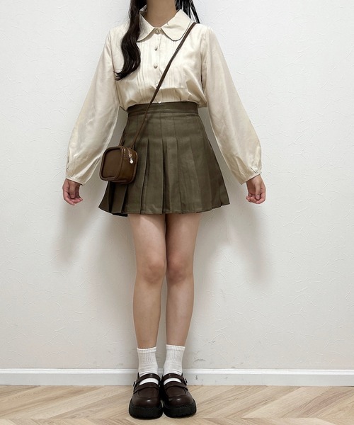 Cham.（チャム）の「スクエアミニショルダーバッグ（ショルダーバッグ・レディース・ブルー/ブラウン/ホワイト/イエロー/ブラック・F）」の8枚目の写真