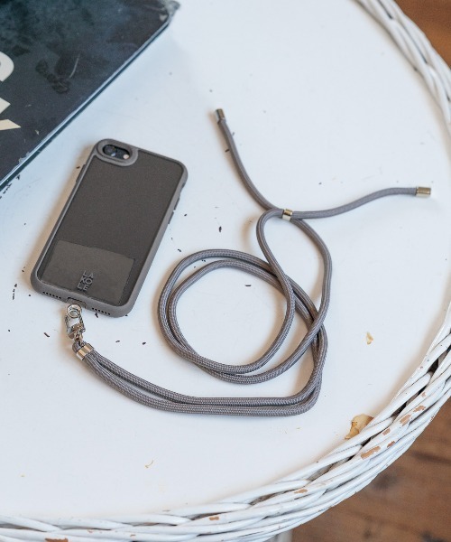 LAKOLE(ラコレ)の「シンプルマルチスマホストラップ / 983815(スマホグッズ・レディース・アイボリー/グレー/ベージュ/ブラック・FREE)」の3枚目の写真