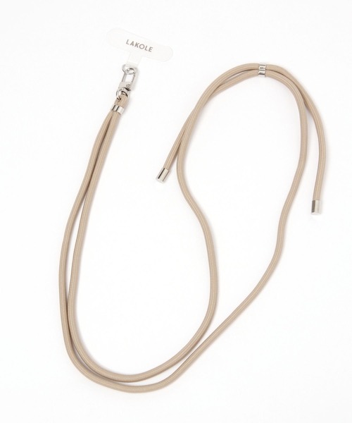 LAKOLE（ラコレ）の「シンプルマルチスマホストラップ / 983815（スマホグッズ・レディース・アイボリー/グレー/ベージュ/ブラック・FREE）」の12枚目の写真