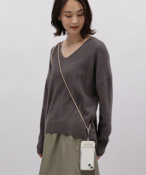 LAKOLE（ラコレ）の「シンプルマルチスマホストラップ / 983815（スマホグッズ・レディース・アイボリー/グレー/ベージュ/ブラック・FREE）」の15枚目の写真