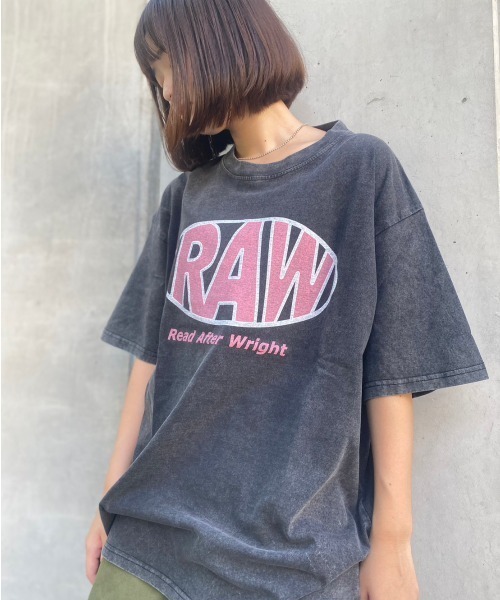 tolene(トレネ)の「RAW 染め加工Tee(Tシャツ/カットソー・メンズ・ブラウン/ブラック/グレー・LARGE/MEDIUM/X-LARGE)」の9枚目の写真