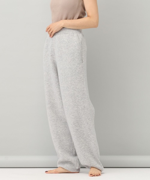 e/rm（イーアールエム）の「【e/rm】カシミヤニットパンツ（その他パンツ・レディース・ネイビー/チャコールグレー/ライトグレー/アイボリー/ブラック・FREE）」の6枚目の写真