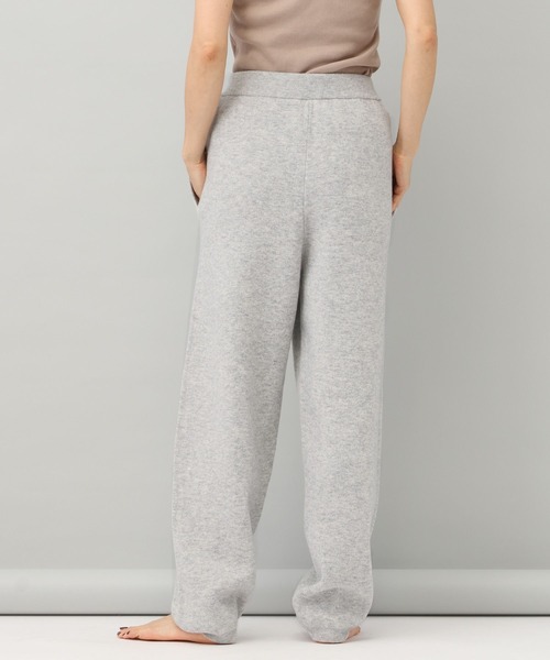 e/rm（イーアールエム）の「【e/rm】カシミヤニットパンツ（その他パンツ・レディース・ネイビー/チャコールグレー/ライトグレー/アイボリー/ブラック・FREE）」の7枚目の写真