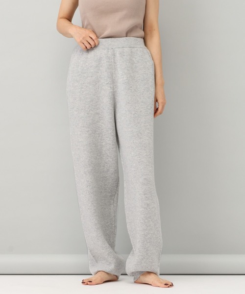 e/rm（イーアールエム）の「【e/rm】カシミヤニットパンツ（その他パンツ・レディース・ネイビー/チャコールグレー/ライトグレー/アイボリー/ブラック・FREE）」の8枚目の写真