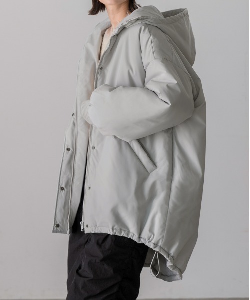 セール】中綿 エコダウン モンスターパーカー（ダウンジャケット