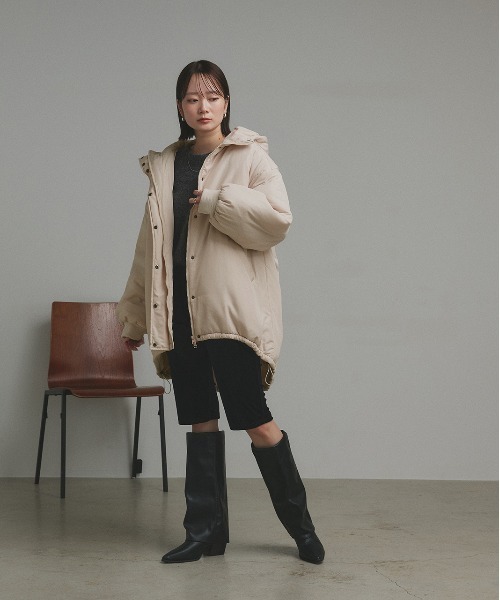 セール】中綿 エコダウン モンスターパーカー（マウンテンパーカー