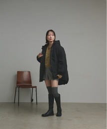 ad thie（アドティエ）の「中綿 エコダウン モンスターパーカー（ダウンジャケット/コート）」