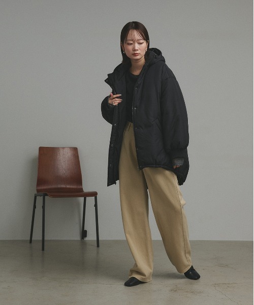 セール】中綿 エコダウン モンスターパーカー（マウンテンパーカー