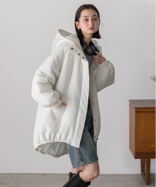 セール】中綿 エコダウン モンスターパーカー（ダウンジャケット