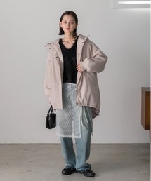 ad thie（アドティエ）の「中綿 エコダウン モンスターパーカー（ダウンジャケット/コート）」