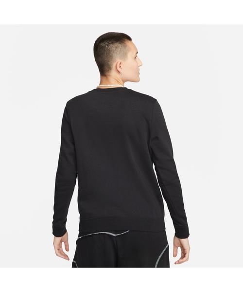 NIKE（ナイキ）の「ナイキ NIKE ナイキ  NSW クラブ STD フリース L/S クルー（スウェット・レディース・サンドグレー/オレンジ/ブラック/ダークグレー/ペールイエロー・L/XL/S/M）」の16枚目の写真