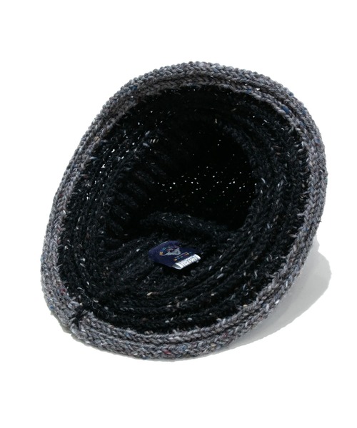 go slow caravan（ゴースローキャラバン）の「HIGHLAND2000/ハイランドトゥーサウザンド　Bucket Hat（ニットキャップ/ビーニー・レディース・ダークグレー/ダークグリーン/ブラック・FREE）」の12枚目の写真